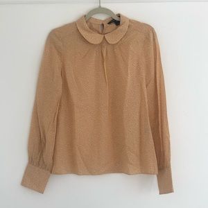 Marc Jacobs 100% Cotton Floral Blouse Size M